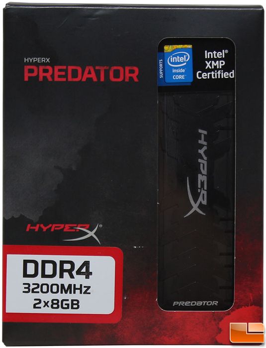 ОЗУ HyperX Predator DDR4 3200MHz 2x8Gb