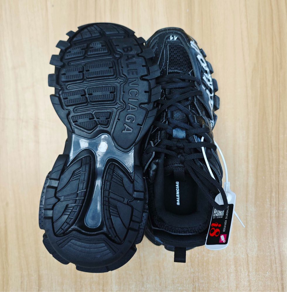 Adidasi Balenciaga Track black white