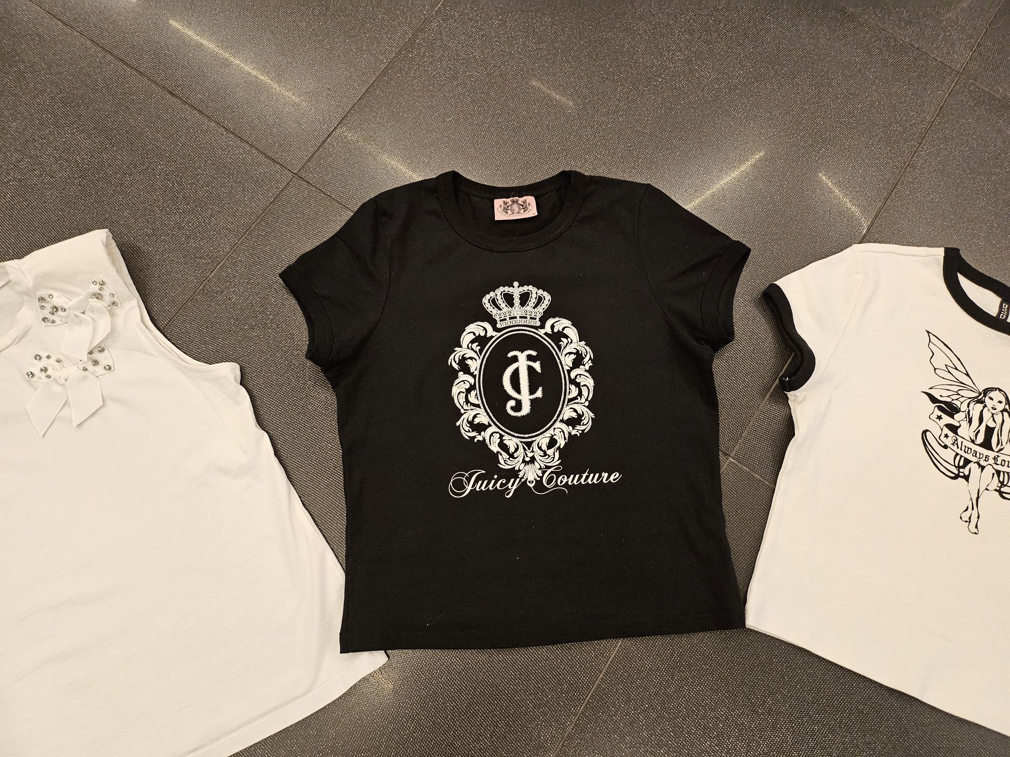 3 бр.JUICY COUTURE ZARA H&M тениски M-40