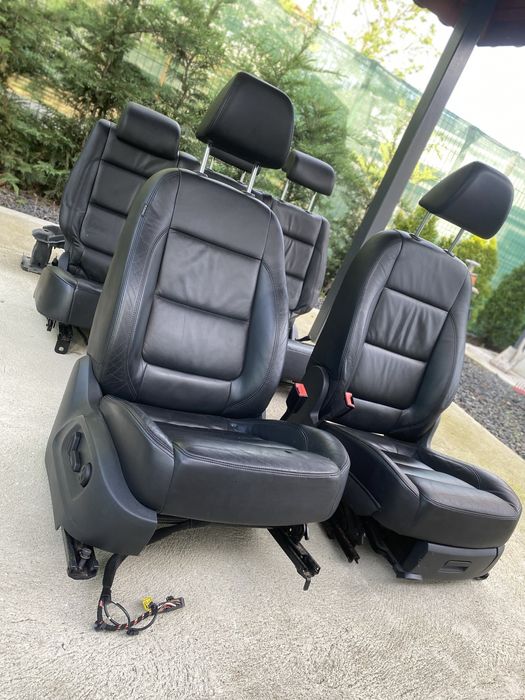 Interior vw Tiguan 5N din piele cu incalzire 2008-2015