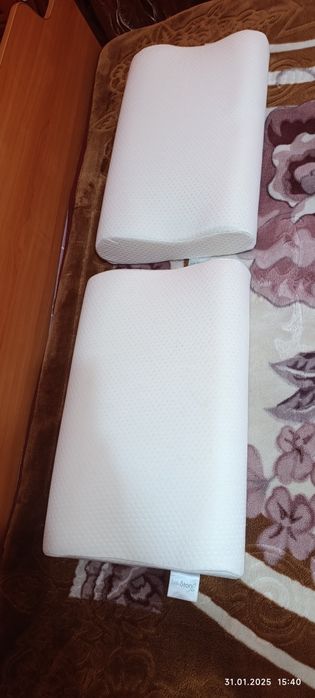 Ортопедическая подушка с эффектом памяти MemorySleep мемори