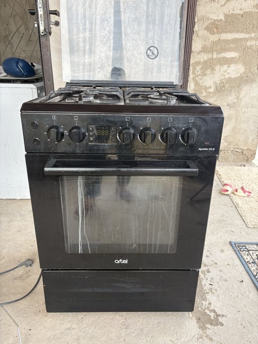 Газовая плита. Духовка электречкая