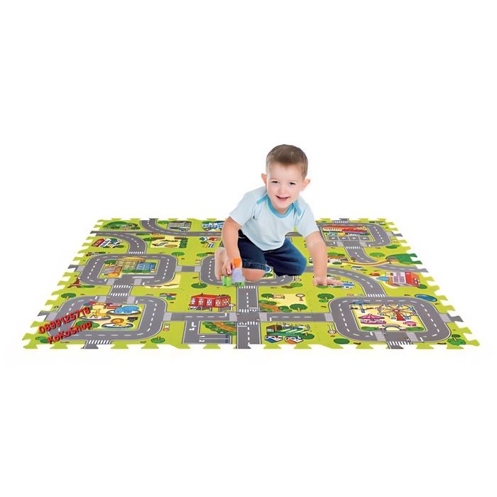 Детски килим-пъзел/мек килим/мек пъзел