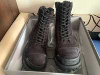 Vand Balenciaga Combat Strike Boots Black M42