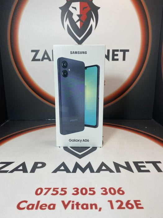 ZAP AMANET VITAN - Samsung Galaxy A06 - 64GB - Black - Sigilat