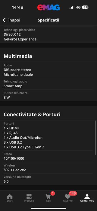 Laptop ASUS ROG Strix scar III/ i7-9750h/ 15.6 inch/ 16GB