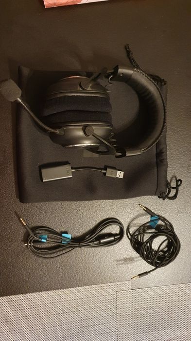 Casti gaming logitech pro x
