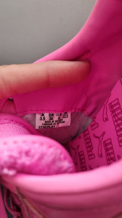 PUMA оригинални розови кецове с кутия, номер 36