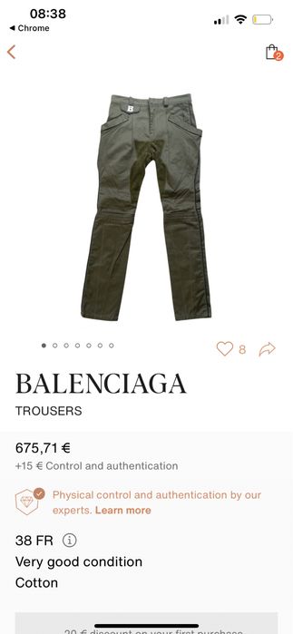 Pantaloni Balenciaga originali