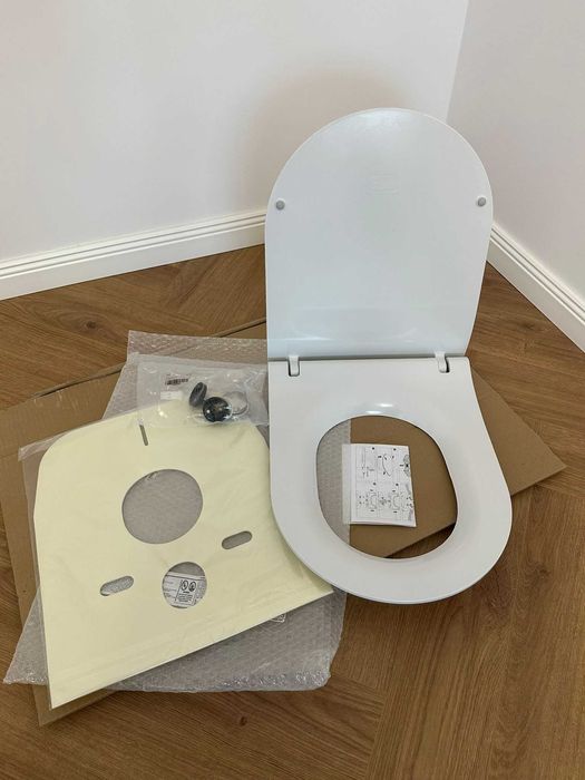 Capac WC soft close Cersanit rotund