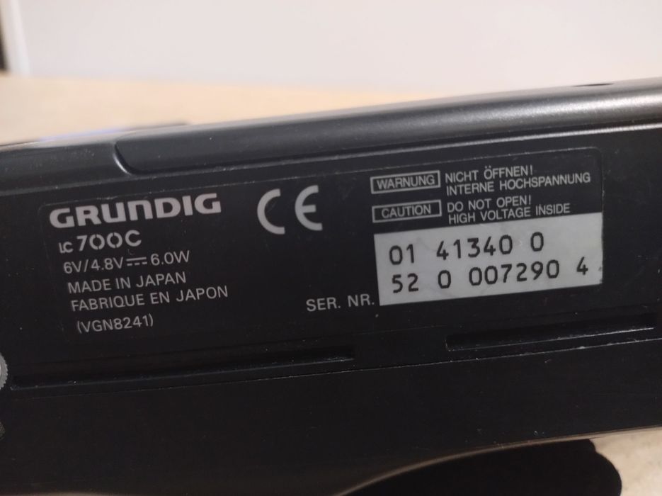 Retro VHS Camera Video Analog Samsung si Grundig ...