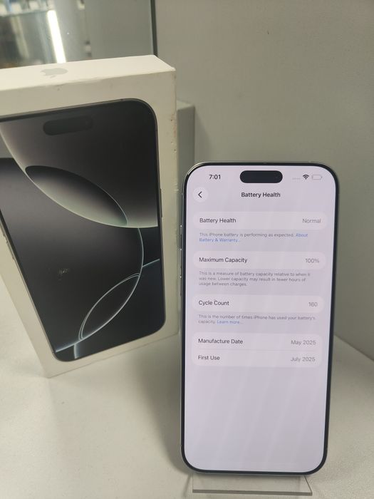 iPhone 16 Pro Max 256 100%