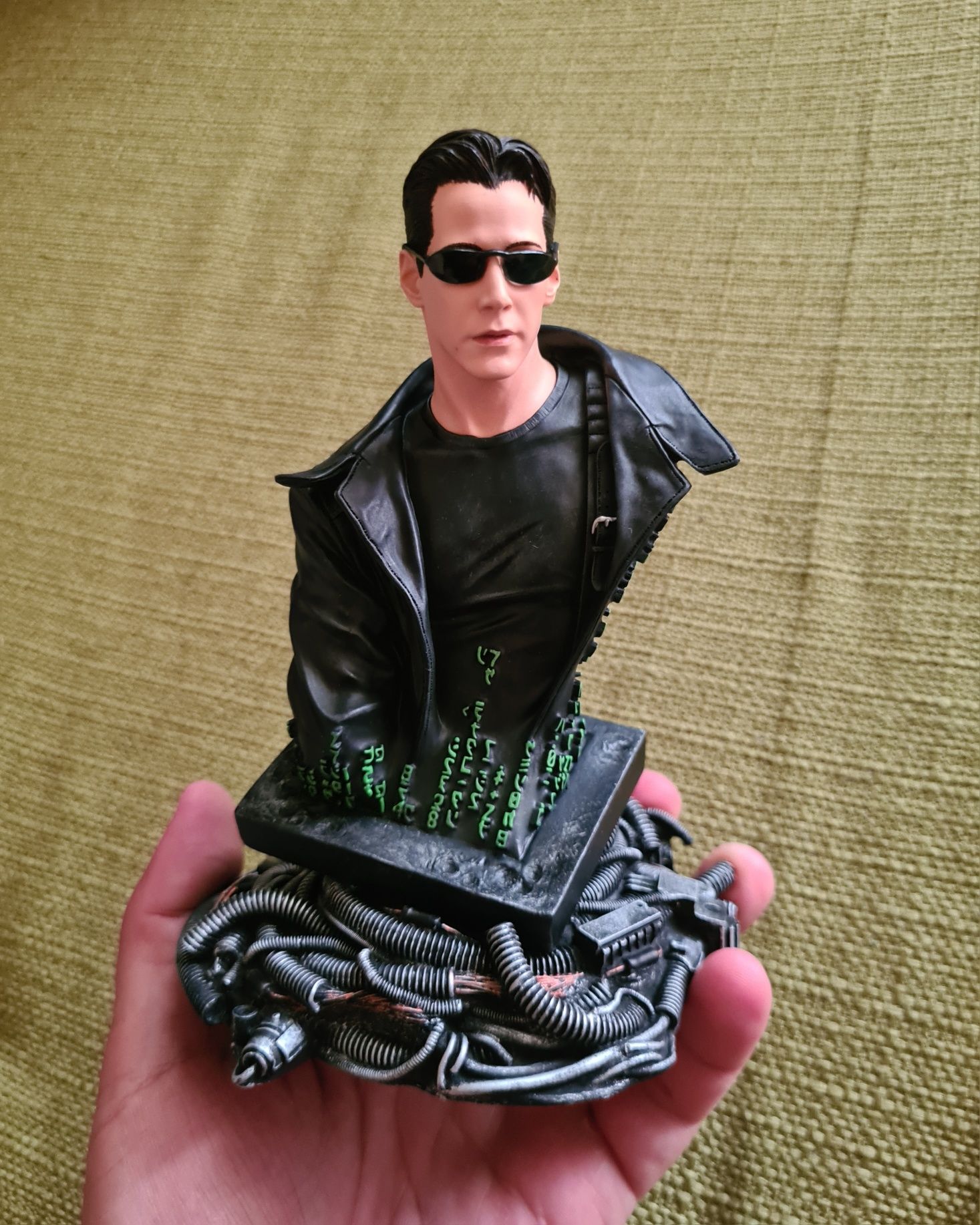The Ultimate Matrix Collection Filme DVD Trilogie Statueta Neo