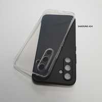 Husa Silicon Slim cu Protectie Camera Samsung A14 A34 A54 5G