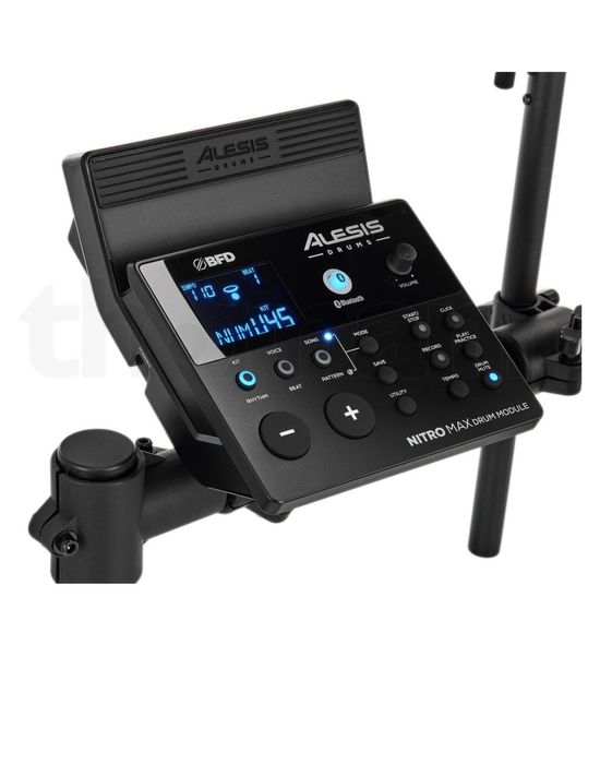 Tobe electronice Alesis Nitro Max + scaun și căști – kit complet extra