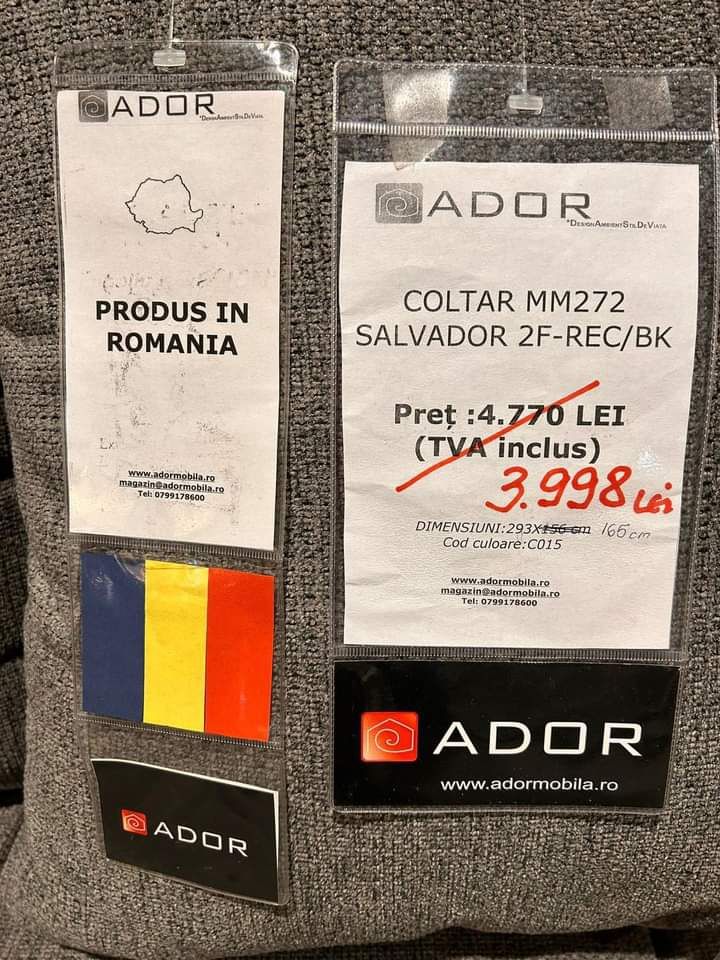 Colțar pentru living!