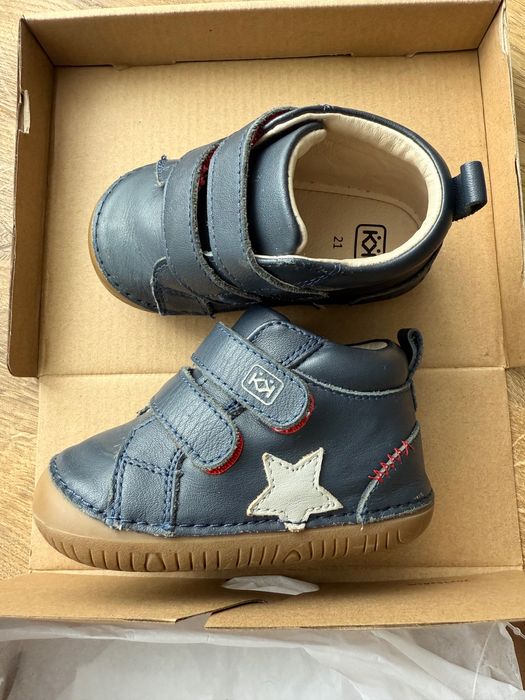 Боси обувки в цвят син дракон КК/ Колев и Колев