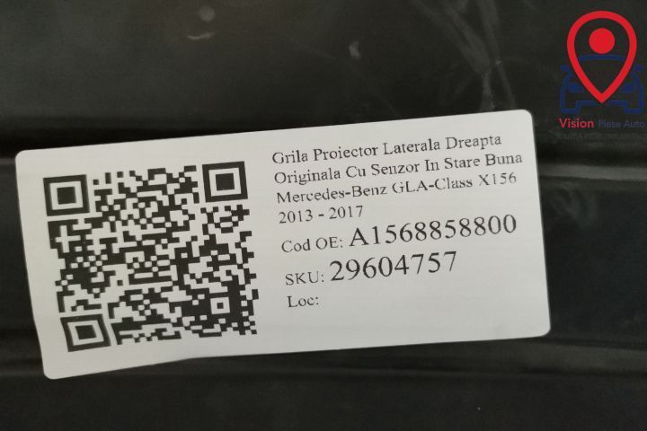 Grila Proiector Laterala Dreapta Originala Cu Senzor In Stare Buna Mer