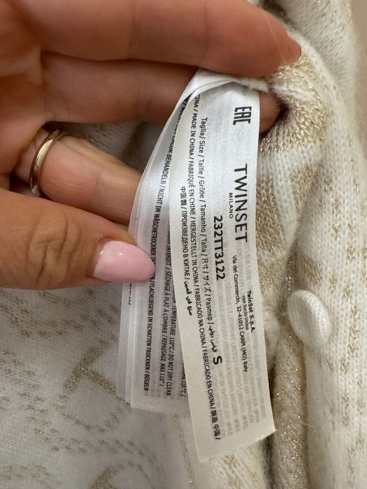 Twinset кашмирена жилетка