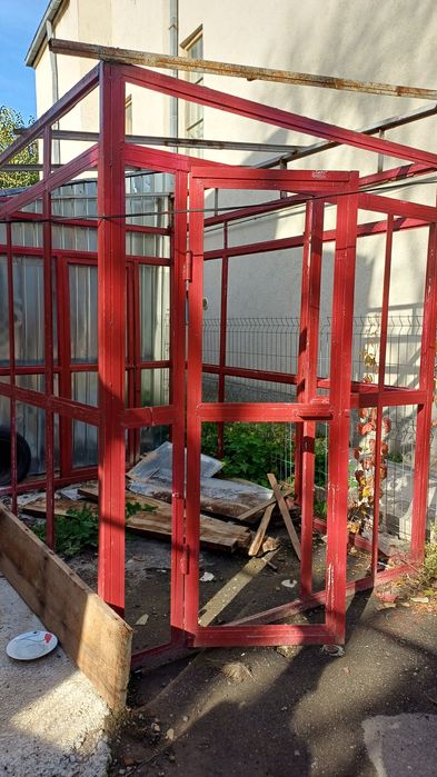 Cadru metalic pentru magazie sau alte întrebuințări