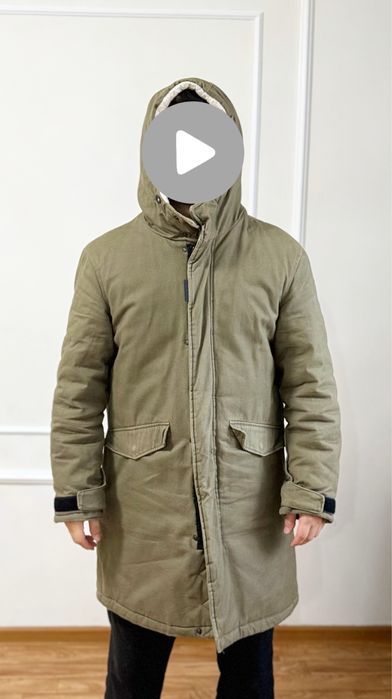 Зимняя длинная куртка