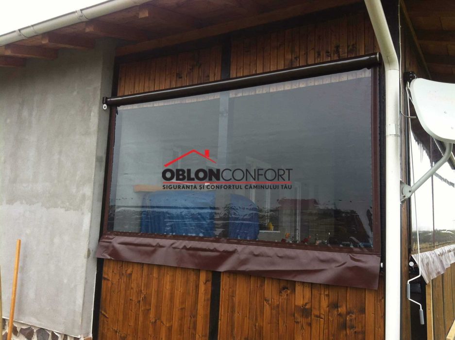 Inchideri terase-Folie transparenta-Cristal