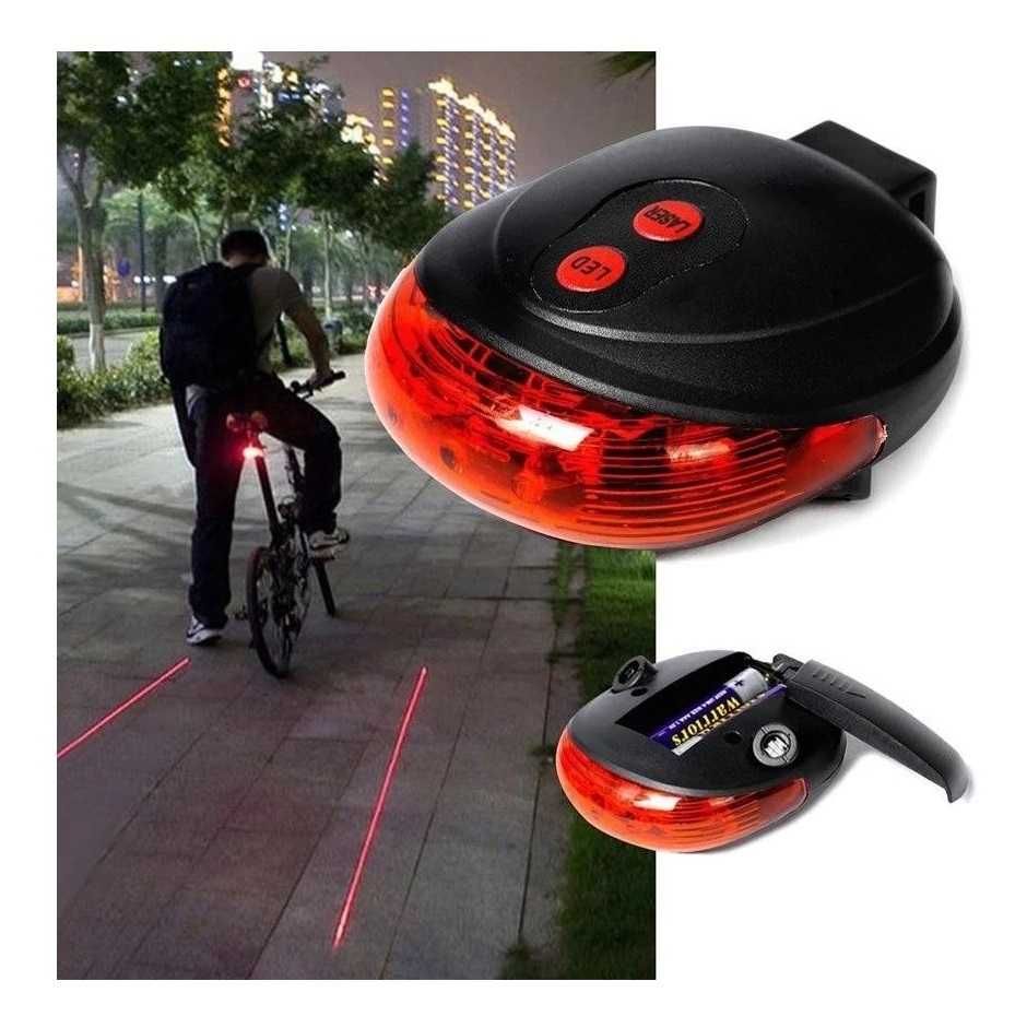 Stop bicicleta cu proiectie laser