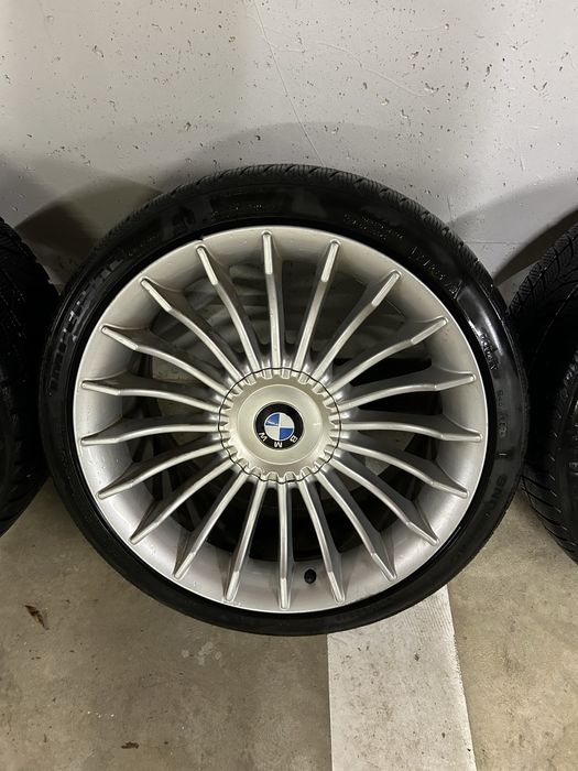 Jante BMW model Alpina 5x120 R18 concave Cauciucuri iarna noi DOT 2024