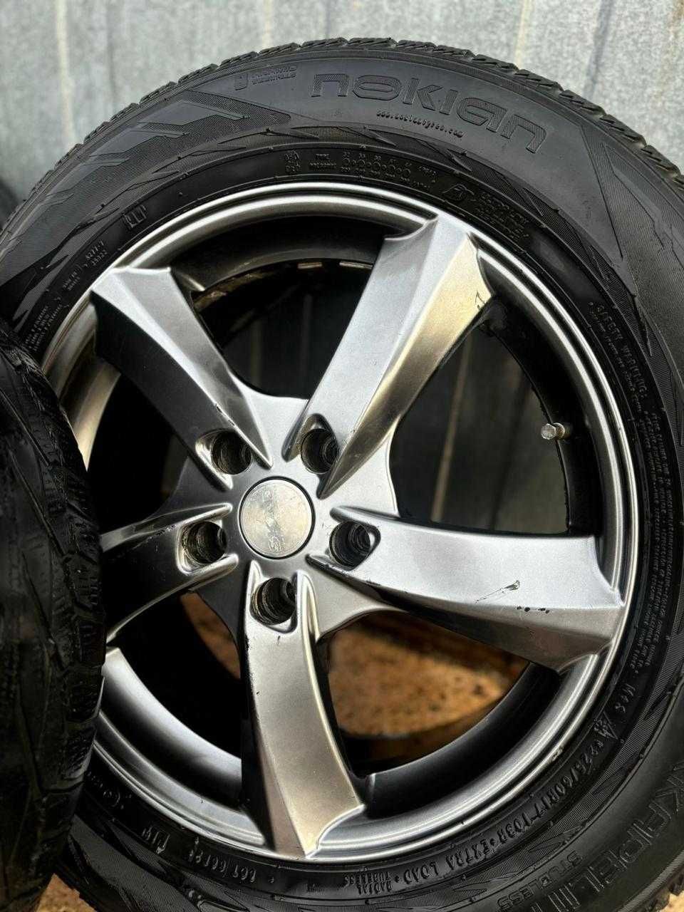 Комплект дисков (R17x5x114.3) + с шинами Nokian (225/60/R17)