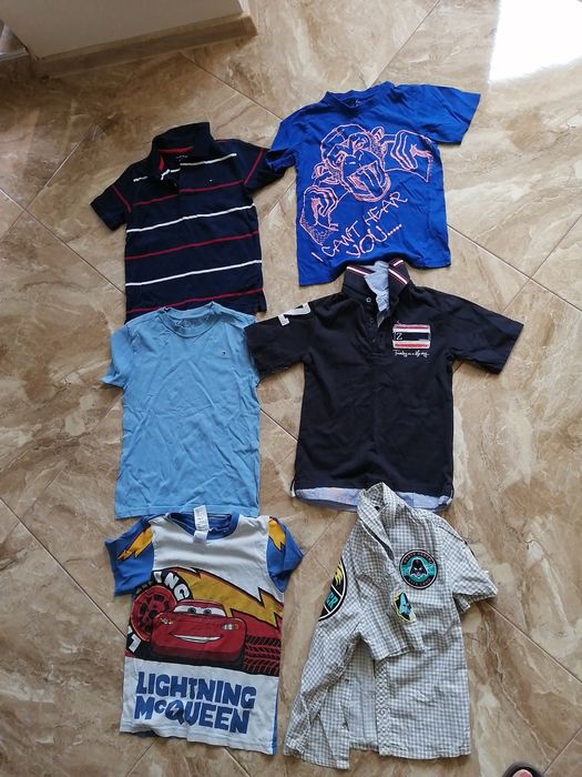 Оригинални дрехи блузки, къси и дълги панталони, анцузи122-128