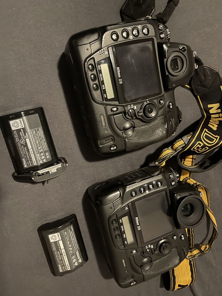 2 x Nikon D3, body si obiectiv bonus