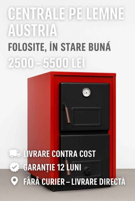 Vand centrale pe lemne FONTA