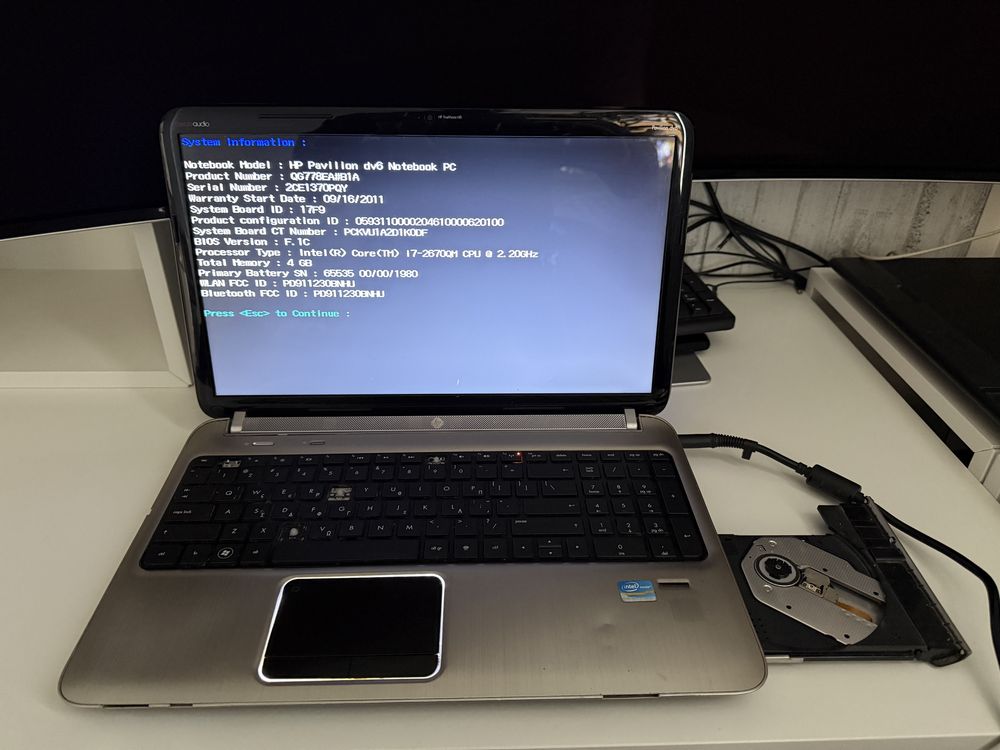 Лапроп HP Pavillion DV6 i7