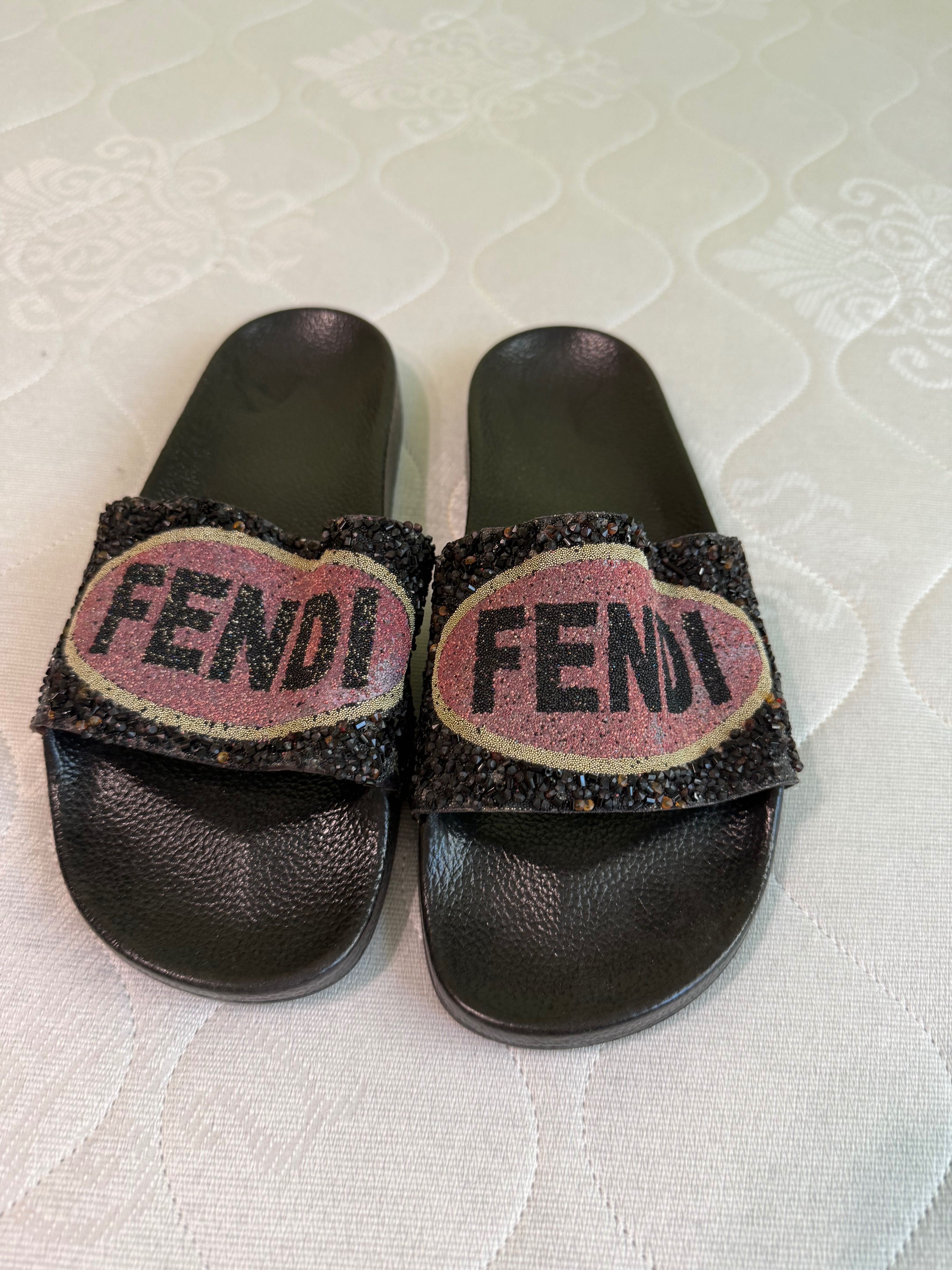 Дамски чехли Fendi -38 размер