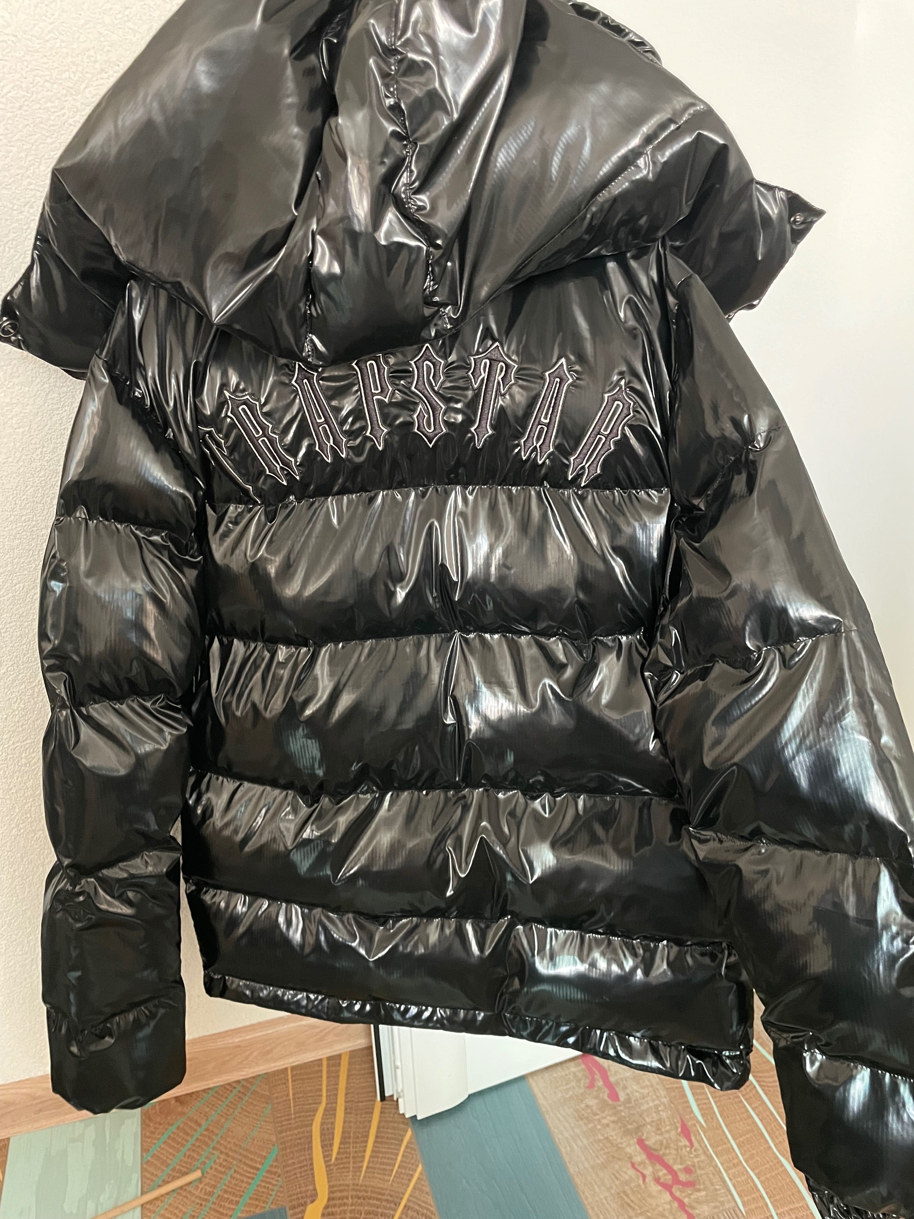 TRAPSTAR IRONGATE  jacket -shiny black M