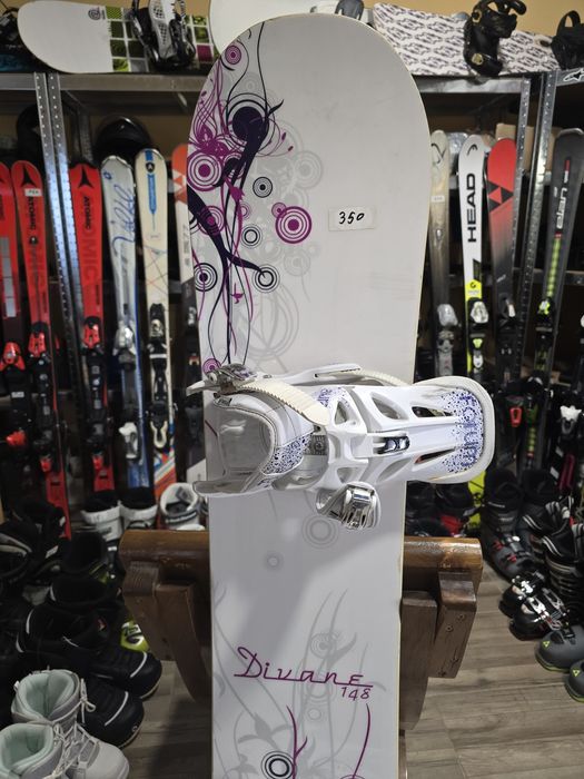 Placa Snowboard CrazyCreek, 148cm.