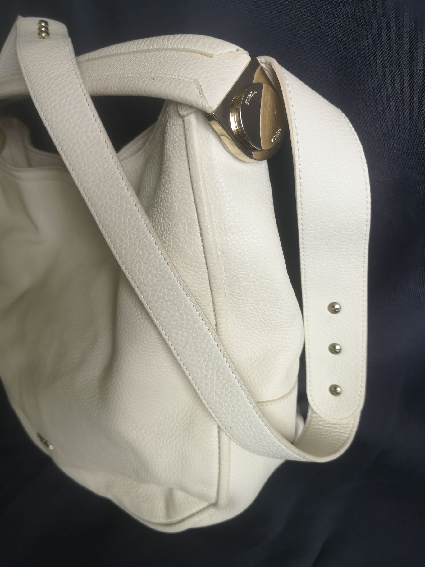 FURLA, голяма чанта естествена кожа