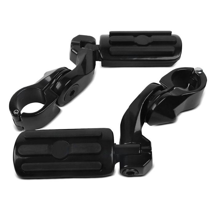 Pedale moto CF1 (2 bucati), cu prindere de Crash Bar 32mm, Universale
