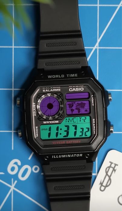 Предлагам часовници по поръчка от Модела Casio AE1200