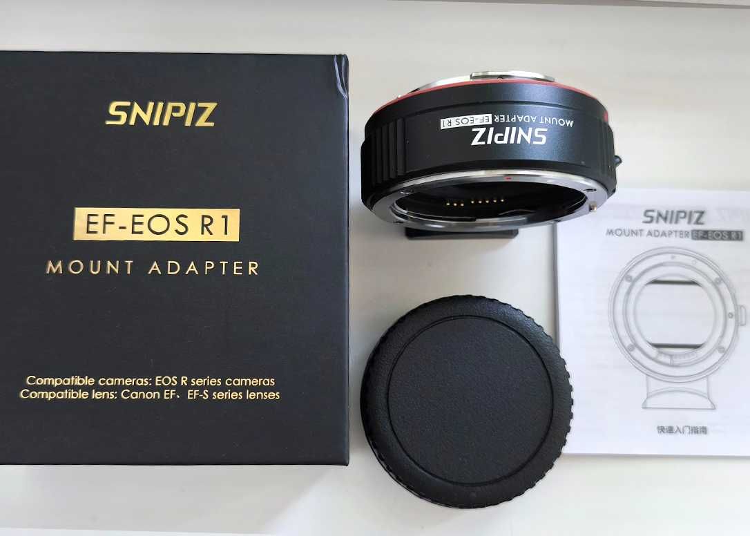 Адаптер SNIPIZ EF-EOS R для Canon RF состояние новое