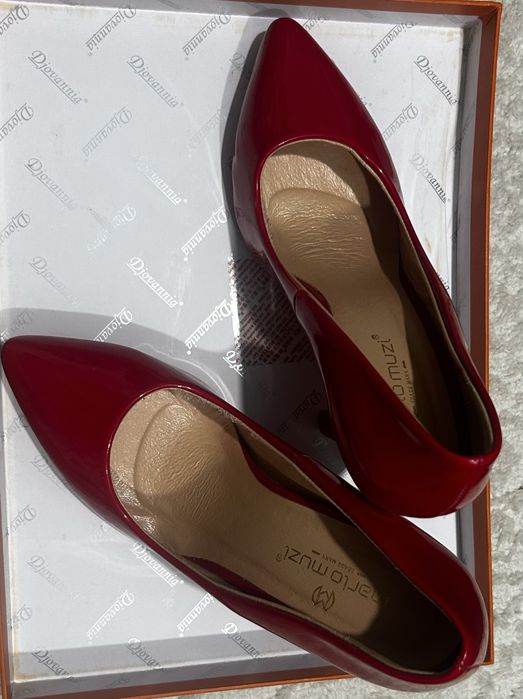 Туфли Женская красная