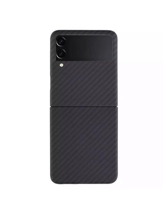 Husa Hard Carbon Slim Protectie Camera - Samsung Z FLIP / FOLD 3 4 5