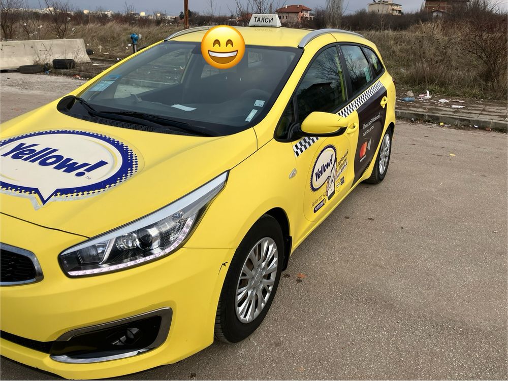 Продавам Киа Сийд такси, добро състояние