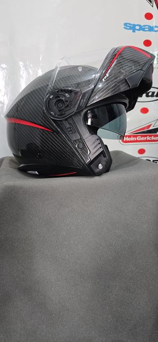 Cască moto modulară Carbon Hype XL