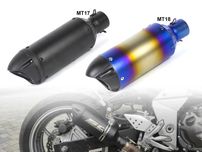 Tobă din oțel pentru motociclete sport