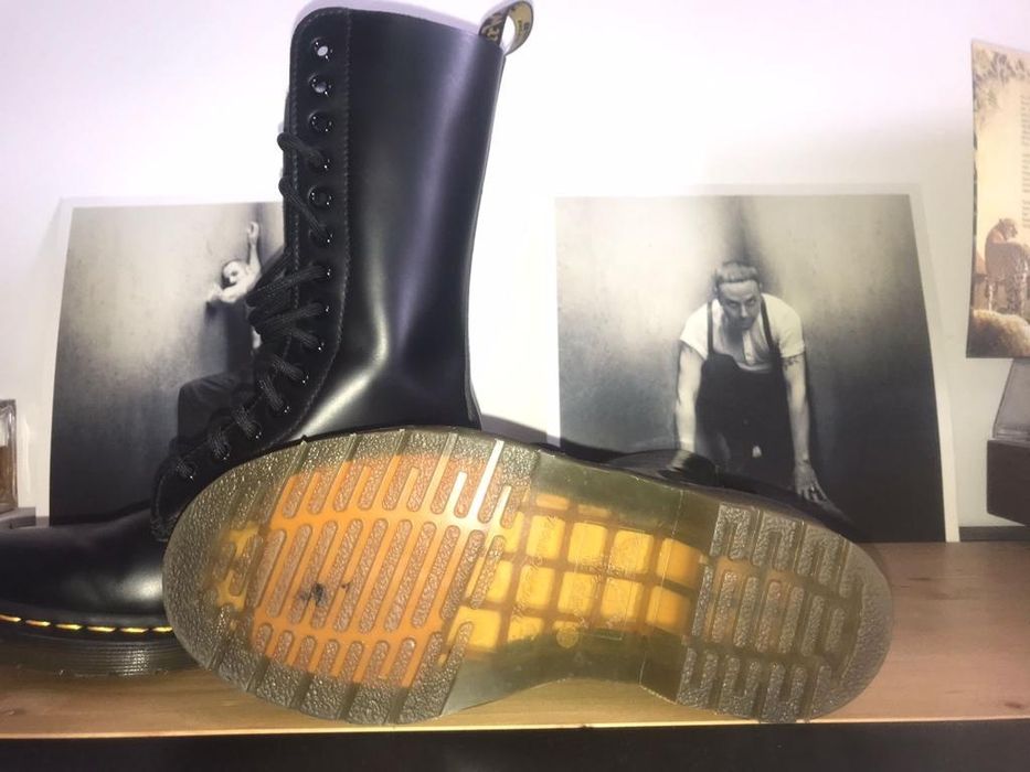 Ghete Dr Martens 1914 black smooth nr 36