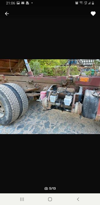 Vand Iveco basculbil cu macara 10 t