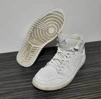 Jordan 1 Mid Retro White Cool Grey ghete Nike Air piele naturală Nr 45