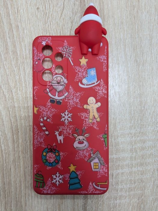 Новогодний чехол для телефона Samsung Galaxy A52