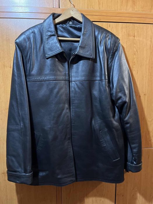 ! Ново! Мъжко яке естествена кожа